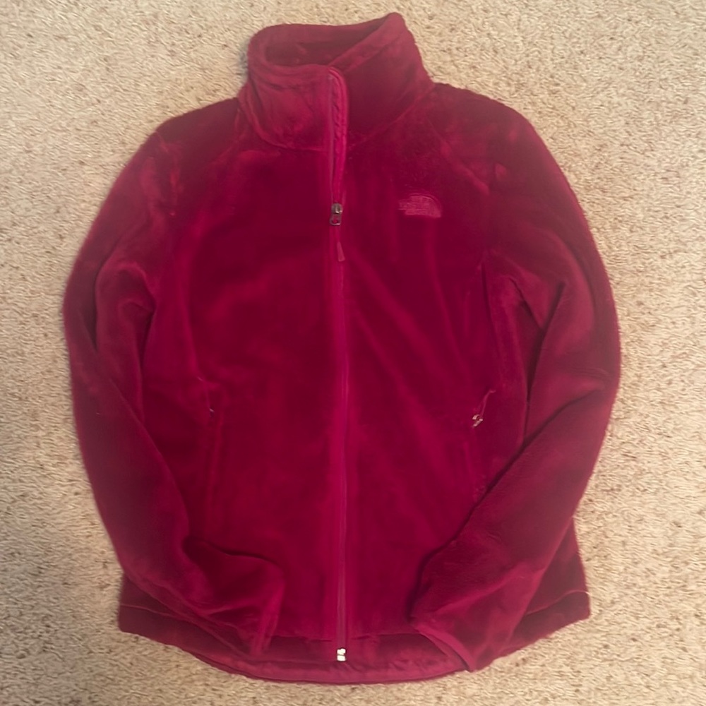 North Face fuzzy Jacket-M